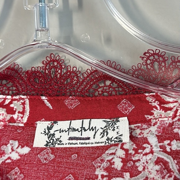 Free People After Hours Red Bodysuit Size M - Picture 13 of 16